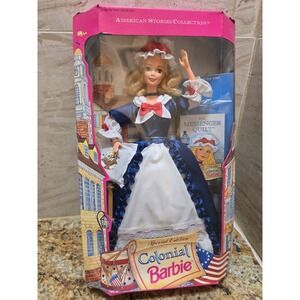 Mattel Colonial barbie doll American Stories‎ Collection Special Edition 12578